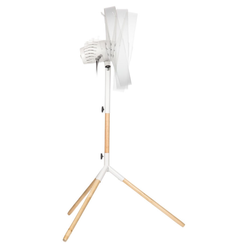 Sencor - Podni ventilator 50W/230V bijela/bukva