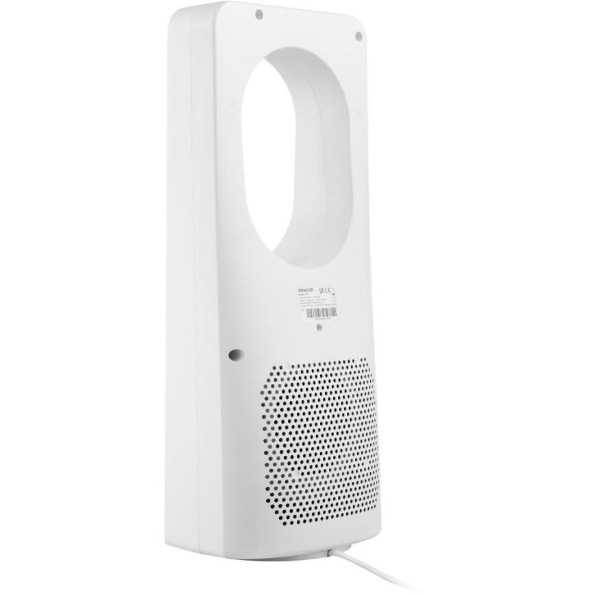 Sencor - Podni ventilator bez lopatica 50W/230V bijela + daljinski upravljač