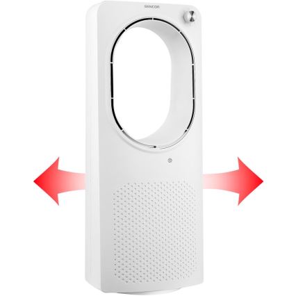 Sencor - Podni ventilator bez lopatica 50W/230V bijela