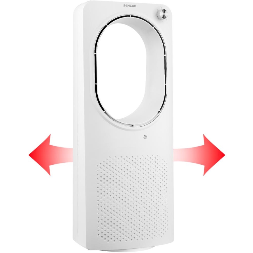 Sencor - Podni ventilator bez lopatica 50W/230V bijela