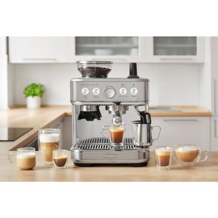 Sencor - Poluautomatski espresso aparat s portafilom 1770W/230V