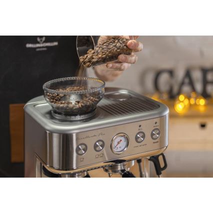 Sencor - Poluautomatski espresso aparat s portafilom 1770W/230V