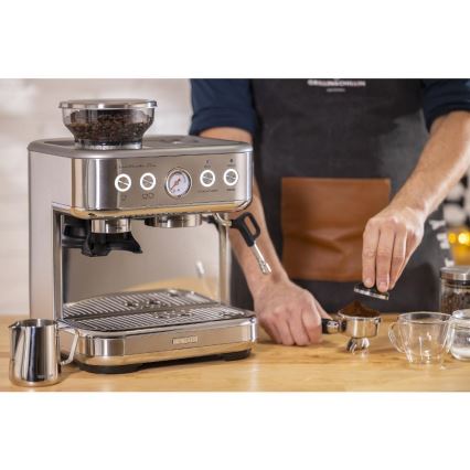 Sencor - Poluautomatski espresso aparat s portafilom 1770W/230V