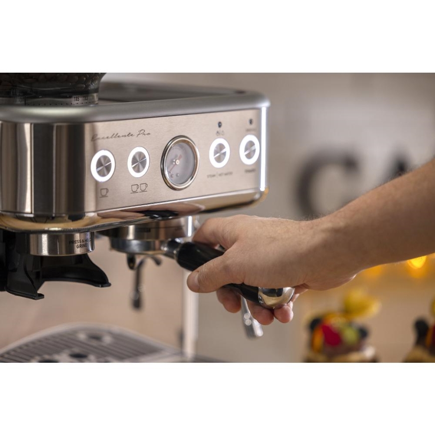 Sencor - Poluautomatski espresso aparat s portafilom 1770W/230V