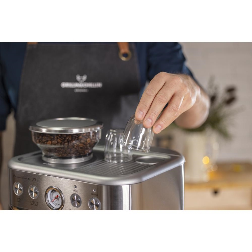 Sencor - Poluautomatski espresso aparat s portafilom 1770W/230V