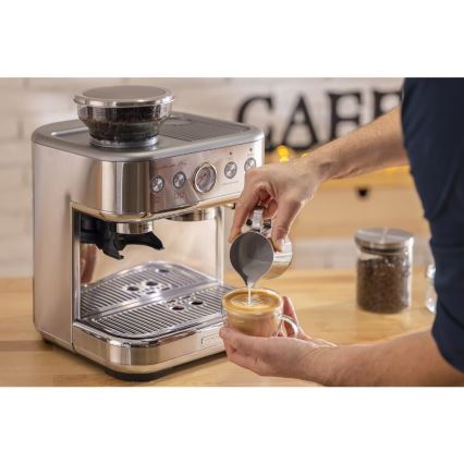 Sencor - Poluautomatski espresso aparat s portafilom 1770W/230V