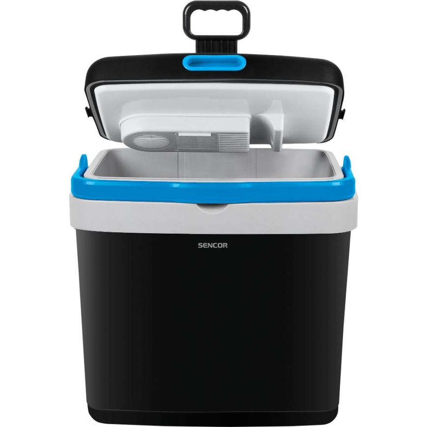 Sencor - Prijenosni auto hladnjak 33 l 60W/12V/230V crni