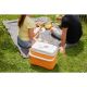 Sencor - Prijenosni hladnjak za automobil 22 l 45W/12V narančasta/bijela