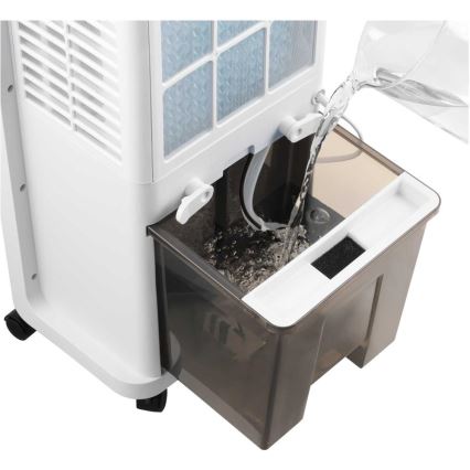 Sencor - Prijenosni klima uređaj 28W/230V siva + daljinski upravljač