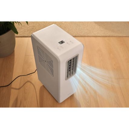Sencor - Prijenosni klima uređaj 4 u 1 200W/230V 1800 BTU bijeli + daljinski upravljač