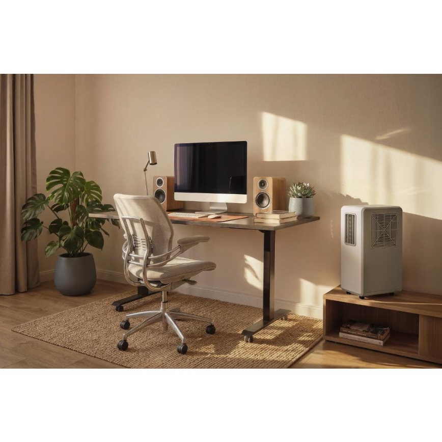 Sencor - Prijenosni klima uređaj 4 u 1 200W/230V 1800 BTU bijeli + daljinski upravljač