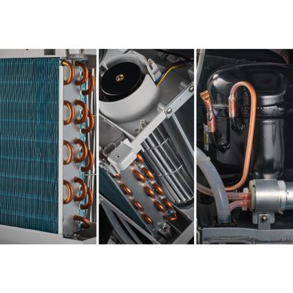 Sencor - Prijenosni klima uređaj 4 u 1 200W/230V 1800 BTU bijeli + daljinski upravljač
