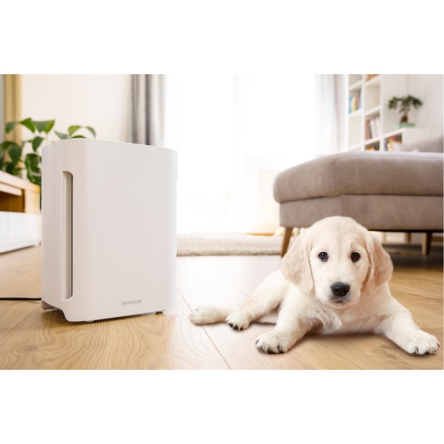 Sencor - Pročišćivač zraka 60W/230V bijeli