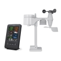 Sencor - Profesionalna meteorološka stanica s LCD zaslonom i budilicom 1xCR2032 + 3xAA