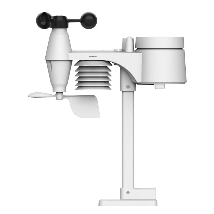 Sencor - Profesionalna meteorološka stanica s LCD zaslonom u boji 1xCR2032 Wi-Fi