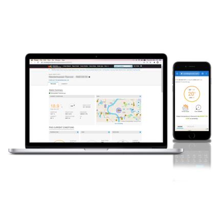Sencor - Profesionalna meteorološka stanica s LCD zaslonom u boji 5V/1xCR2032 + 3xAA Wi-Fi