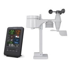 Sencor - Profesionalna meteorološka stanica sa zaslonom u boji i budilicom 1xCR2032