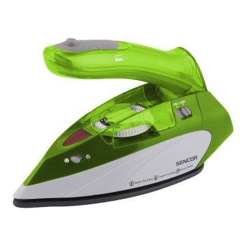 Sencor - Putno parno glačalo 1100W/115V/230V zelena