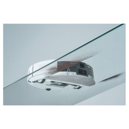 Sencor - Robotski usisavač s mopom 2 u 1 50 W/5000 mAh Wi-Fi bijela + daljinski upravljač