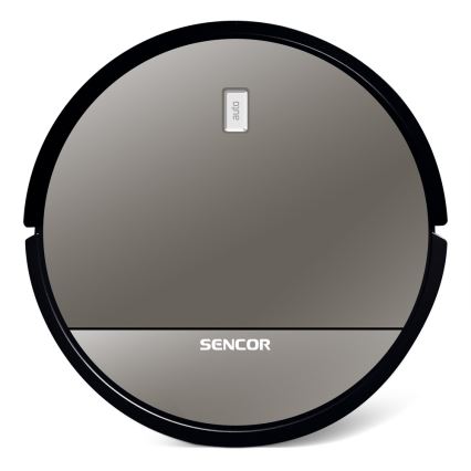 Sencor - Robotski usisivač i perač podova 2u1 25W 2600 mAh crna/srebrna + daljinsko upravljanje