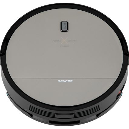 Sencor - Robotski usisivač i perač podova 2u1 25W 2600 mAh crna/srebrna + daljinsko upravljanje