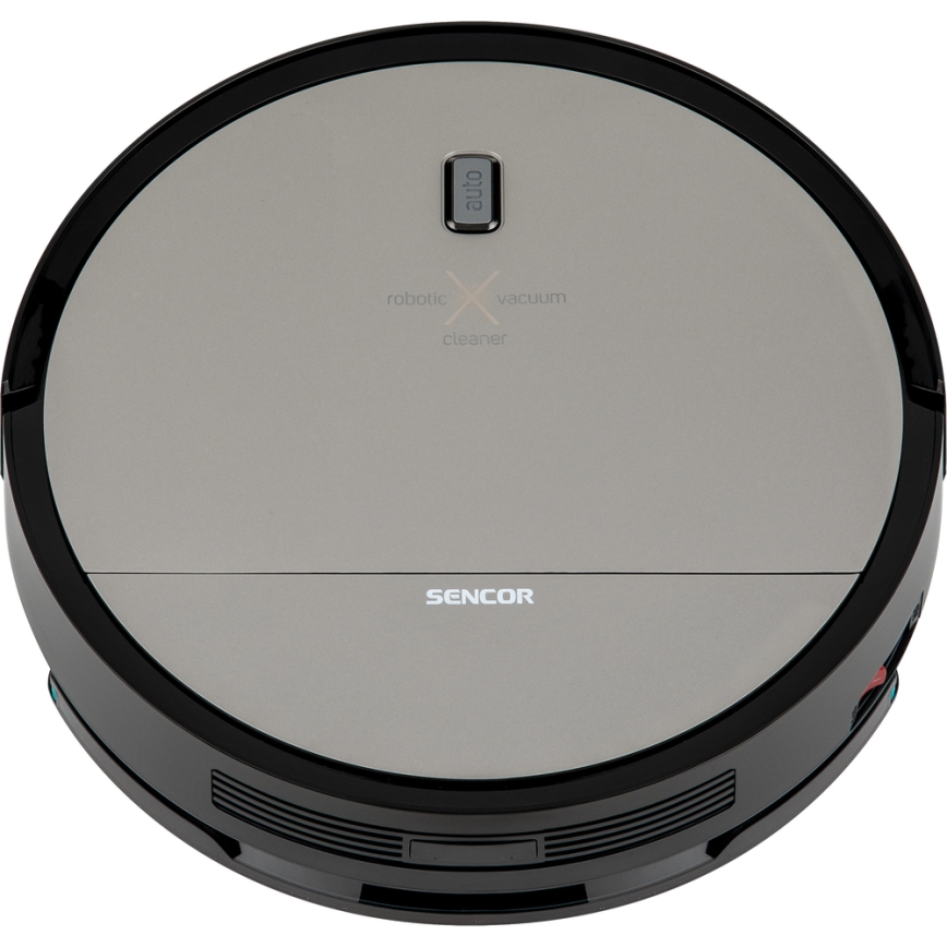 Sencor - Robotski usisivač i perač podova 2u1 25W 2600 mAh crna/srebrna + daljinsko upravljanje