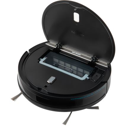 Sencor - Robotski usisivač i perač podova 2u1 25W 2600 mAh crna/srebrna + daljinsko upravljanje