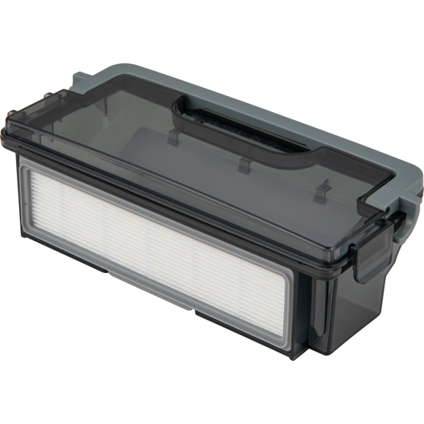 Sencor - Robotski usisivač i perač podova 2u1 25W 2600 mAh crna/srebrna + daljinsko upravljanje