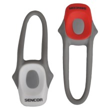 Sencor - SET 2x LED Baterijska svjetiljka za bicikl LED/0,2W/2xCR2025 IP42