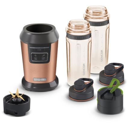 Sencor - Smoothie mikser s priborom 800W/230V, bakrene boje