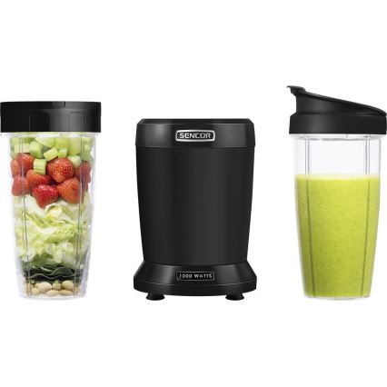 Sencor - Smoothie nutri blender 1000W/230V crna