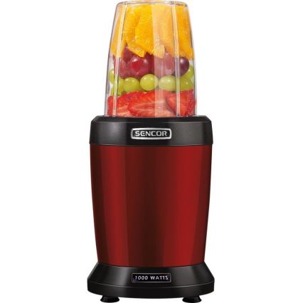 Sencor - Smoothie nutri blender 1000W/230V crvena