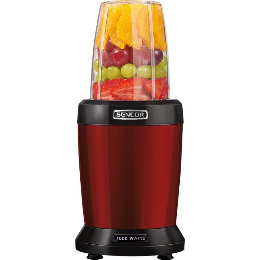 Sencor - Smoothie nutri blender 1000W/230V crvena