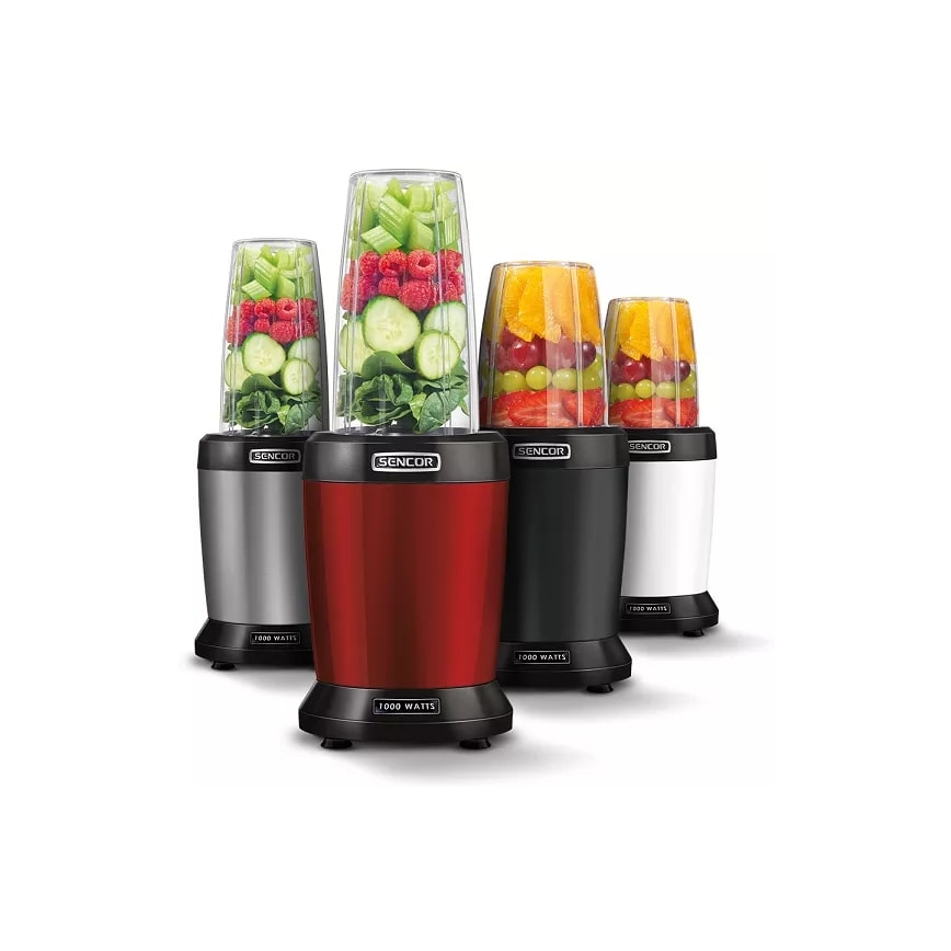 Sencor - Smoothie nutri blender 1000W/230V crvena