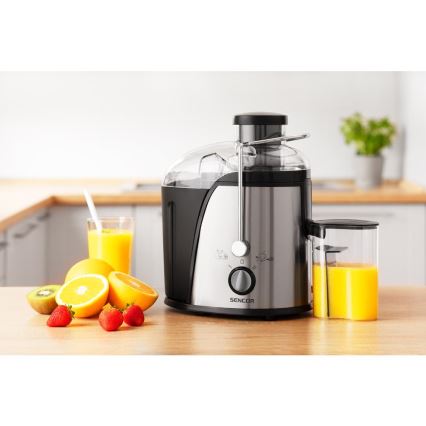Sencor - Sokovnik 400W/230V matirani krom/crna