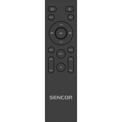 Sencor - Soundbar 200W/230V + daljinski upravljač