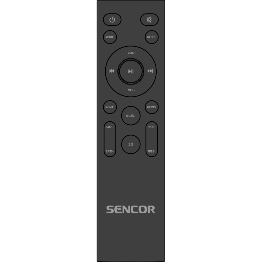 Sencor - Soundbar 200W/230V + daljinski upravljač