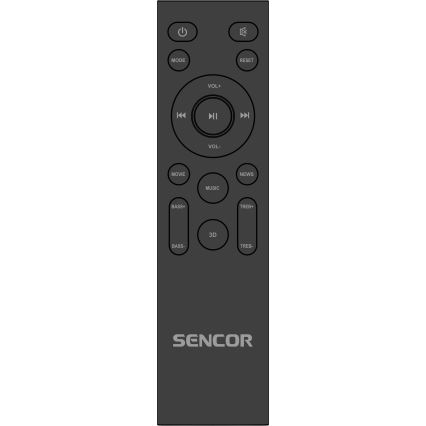 Sencor - Soundbar 200W/230V + daljinski upravljač