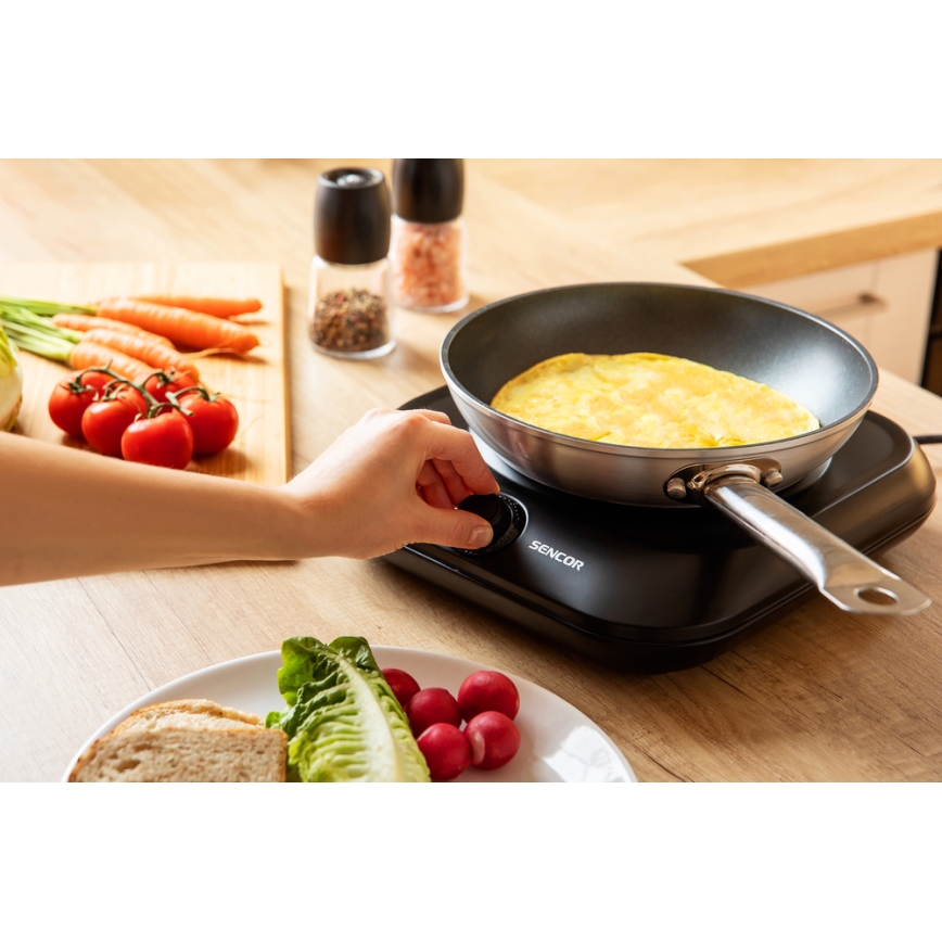 Sencor - Staklokeramička ploča za kuhanje 1200W/230V