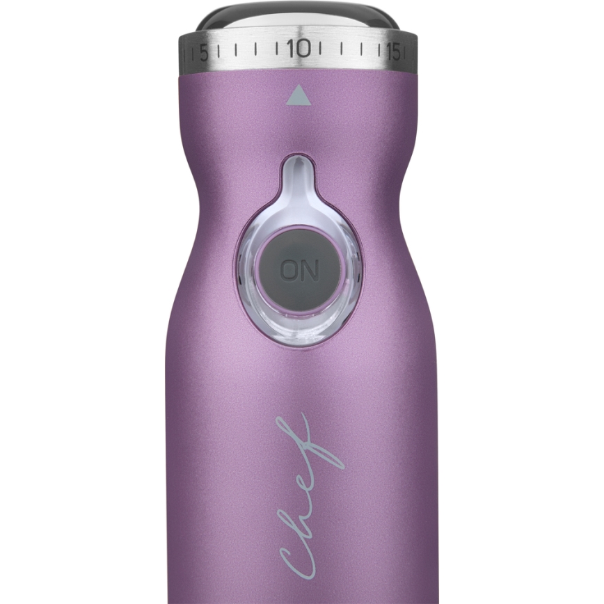 Sencor - Štapni mikser 4u1 1200W/230V nehrđajući čelik/ljubičasta