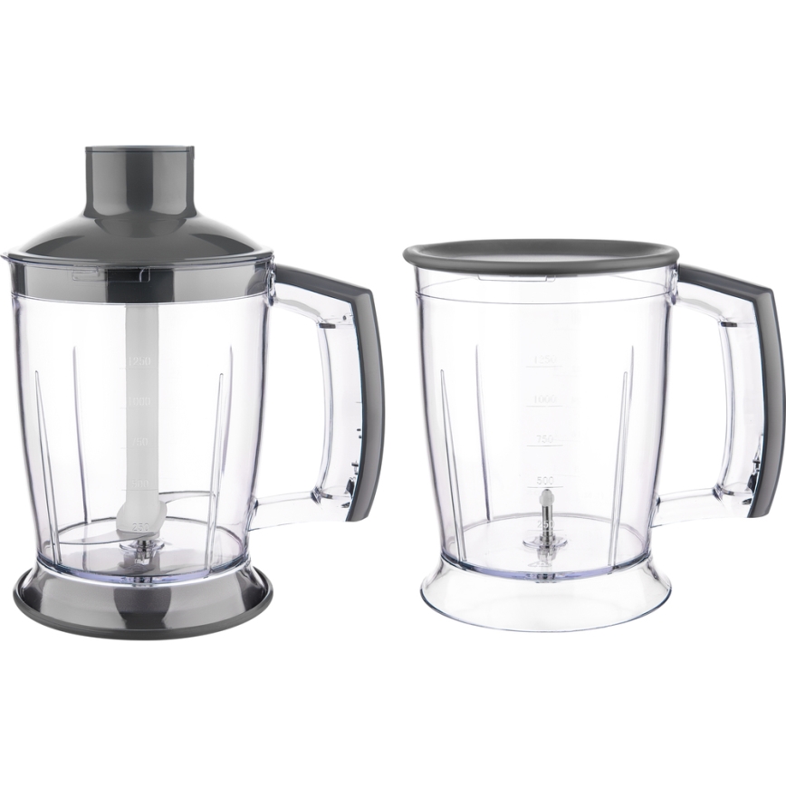 Sencor - Štapni mikser 4u1 1200W/230V nehrđajući čelik/ljubičasta