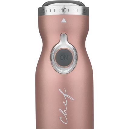 Sencor - Štapni mikser 4u1 1200W/230V nehrđajući čelik/rose gold