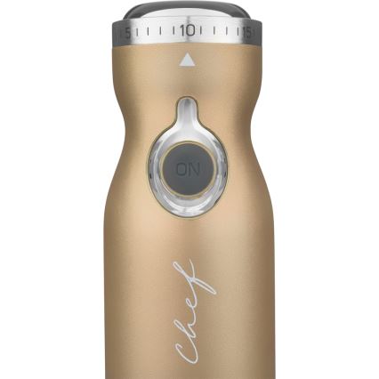 Sencor - Štapni mikser 4u1 1200W/230V nehrđajući čelik/zlatna