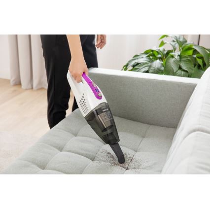 Sencor - Štapni usisivač s električnom rotirajućom četkom 2u1 110W/14,8V 2200 mAh bijela