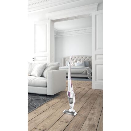 Sencor - Štapni usisivač s električnom rotirajućom četkom 2u1 110W/14,8V 2200 mAh bijela