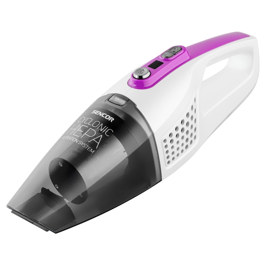 Sencor - Štapni usisivač s električnom rotirajućom četkom 2u1 110W/14,8V 2200 mAh bijela