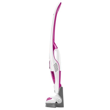 Sencor - Štapni usisivač s električnom rotirajućom četkom 2v1 70W/12V 1800 mAh bijela/ružičasta