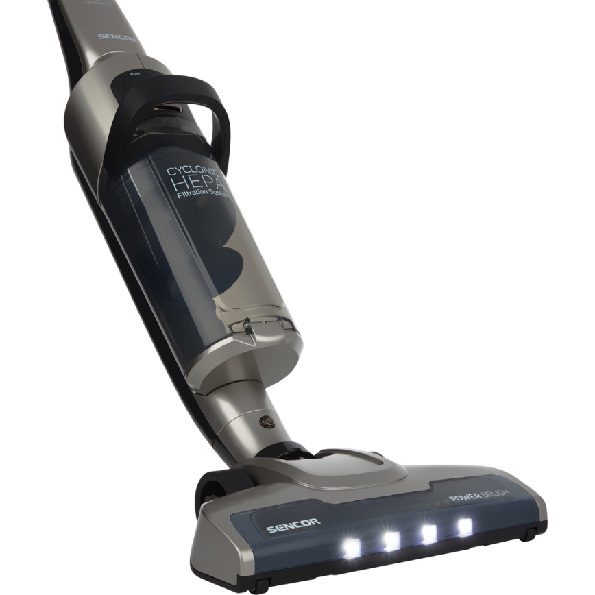Sencor- Štapni usisivač s električnom rotirajućom četkom i mopom 150W/36V 2150 mAh