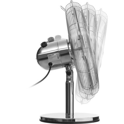 Sencor - Stolni ventilator 50W/230V sjajni krom
