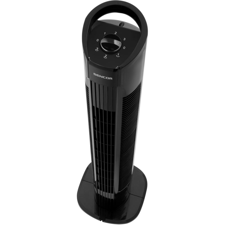 Sencor - Stupni ventilator 50W/230V crna